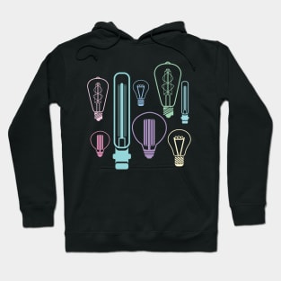 Vintage Light Bulbs Hoodie